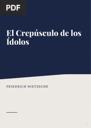 El crepúsculo de los ídolos