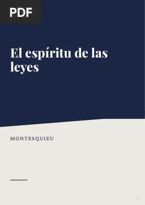 El espíritu de las leyes