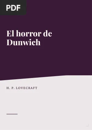 El horror de Dunwich