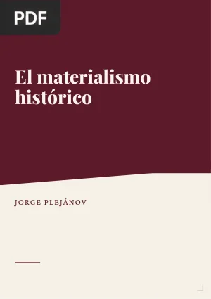 El materialismo histórico