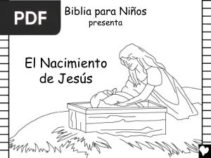 El Nacimiento de Jesús: Libro para Colorear
