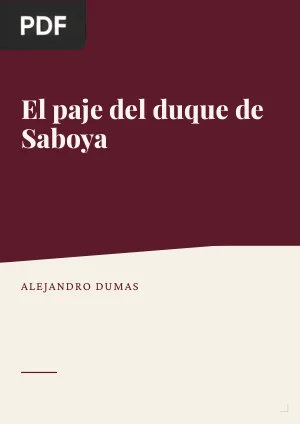 El paje del duque de Saboya