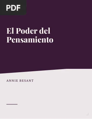 El Poder del Pensamiento