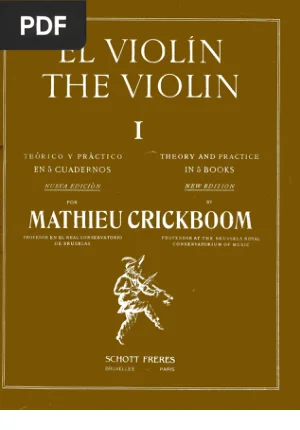 El violín teórico y práctico: Cuaderno I
