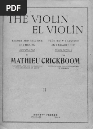 El violín teórico y práctico: Cuaderno II