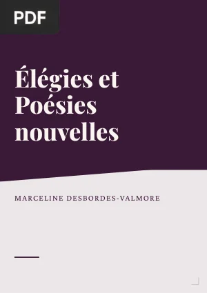 Élégies et Poésies nouvelles