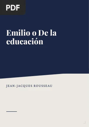 Emilio o De la educación
