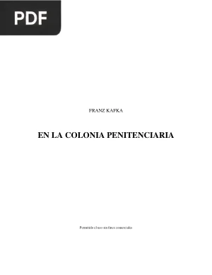 En la Colonia Penitenciaria