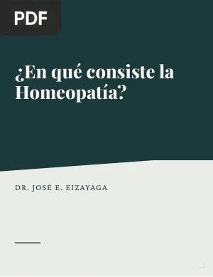 ¿En qué consiste la Homeopatía?