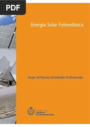 Energía Solar Fotovoltaica