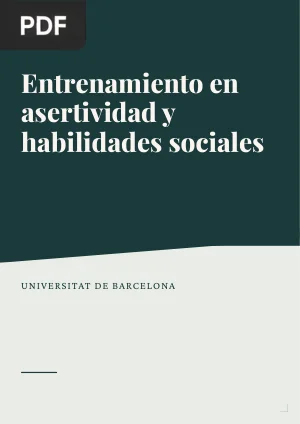 Entrenamiento en asertividad y habilidades sociales