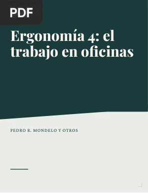 Ergonomía 4: el trabajo en oficinas