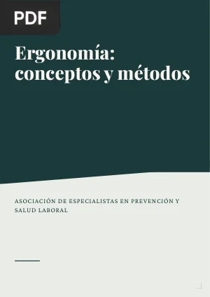 Ergonomía: conceptos y métodos