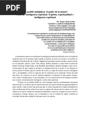 ¿Es posible multiplicar el poder de la mente?