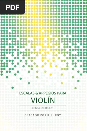Escalas y arpegios para violín