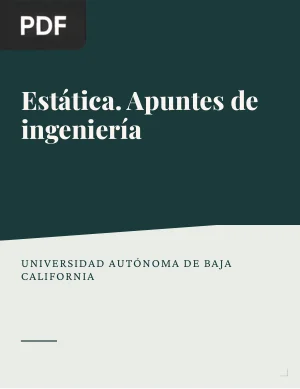 Estática. Apuntes de ingeniería