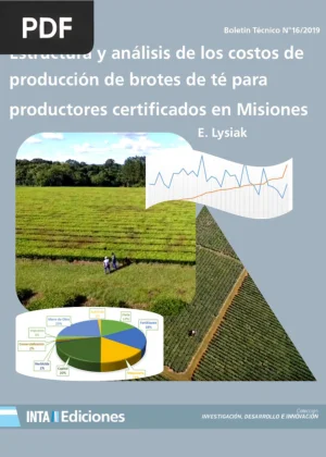 Estructura y análisis de los costos de producción de brotes de té en Misiones
