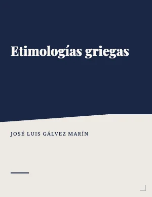 Etimologías griegas