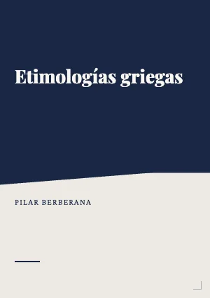 Etimologías griegas