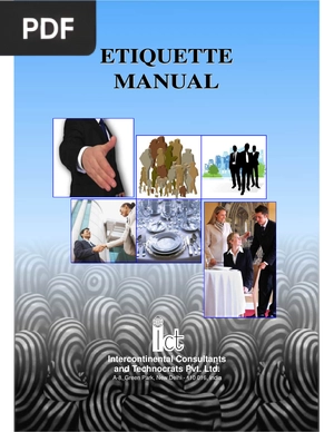 Etiquette Manual