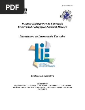 Evaluación Educativa