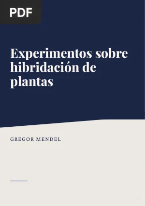 Experimentos sobre hibridación de plantas