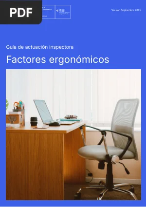 Factores ergonómicos: guía de actuación inspectora