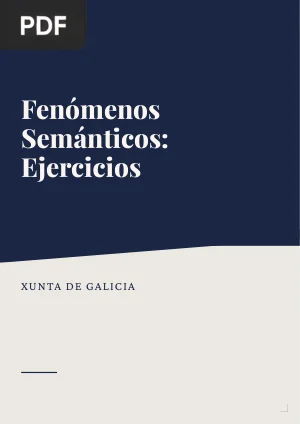 Fenómenos semánticos: Ejercicios