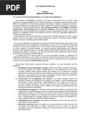Finanzas Públicas
