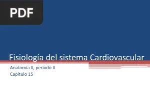 Fisiología del sistema Cardiovascular