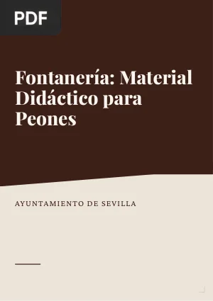 Fontanería: Material Didáctico para Peones