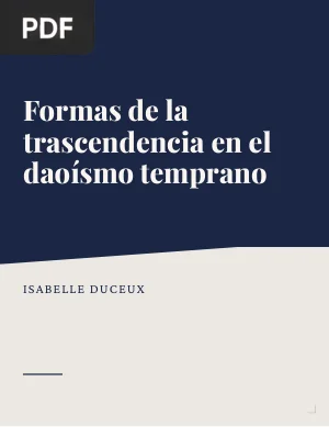 Formas de la trascendencia en el daoísmo temprano