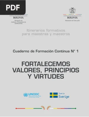 Fortalecemos valores, principios y virtudes