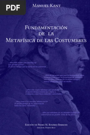 Fundamentación de la Metafísica de las Costumbres