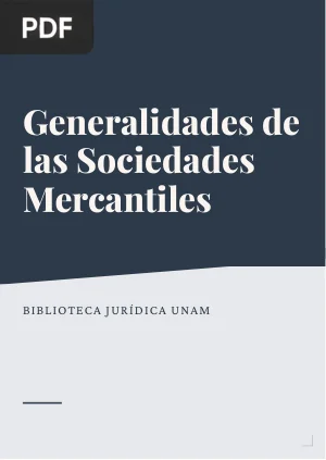 Generalidades de las Sociedades Mercantiles