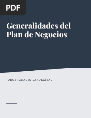 Generalidades del Plan de Negocios