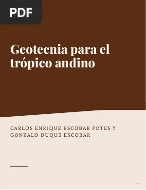 Geotecnia para el trópico andino