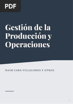 Gestión de la Producción y Operaciones