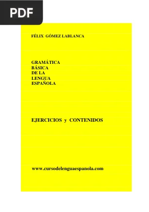 Gramática Básica de la Lengua Española