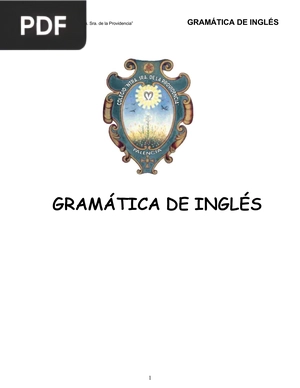 Gramática de Inglés