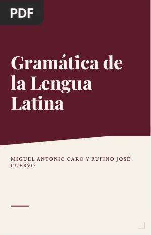 Gramática de la Lengua Latina