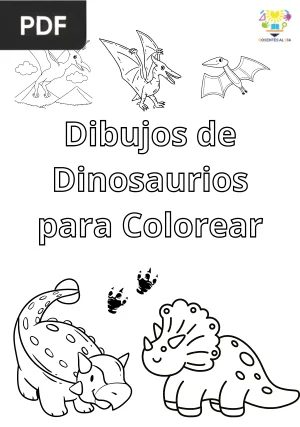 Gran Libro de Dinosaurios para Colorear