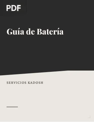 Guía de Batería