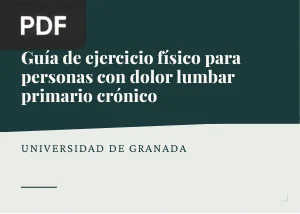 Guía de Ejercicio Físico para el Dolor Lumbar Crónico