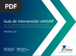 Guía de intervención mhGAP para los trastornos mentales, neurológicos y por consumo de sustancias