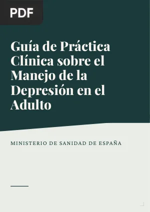 Guía de Práctica Clínica sobre el Manejo de la Depresión en el Adulto