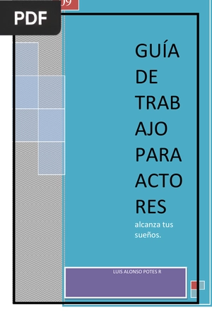Guia de Trabajo para Actores