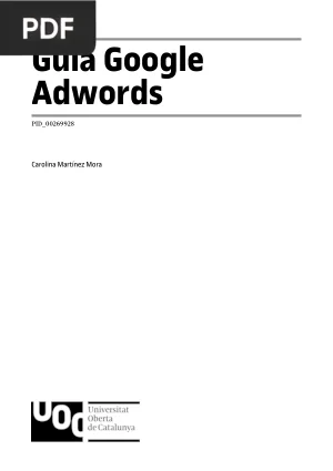 Guía Google Adwords