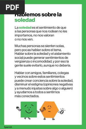 Hablemos sobre la soledad