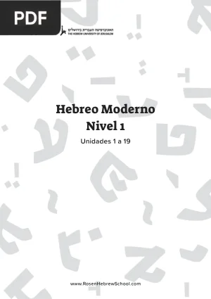 Hebreo Moderno Nivel 1
